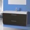 Single Bathroom Vanity, Wall Mount, 39